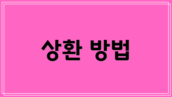 상환 방법