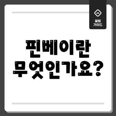 핀베이란 무엇인가요?